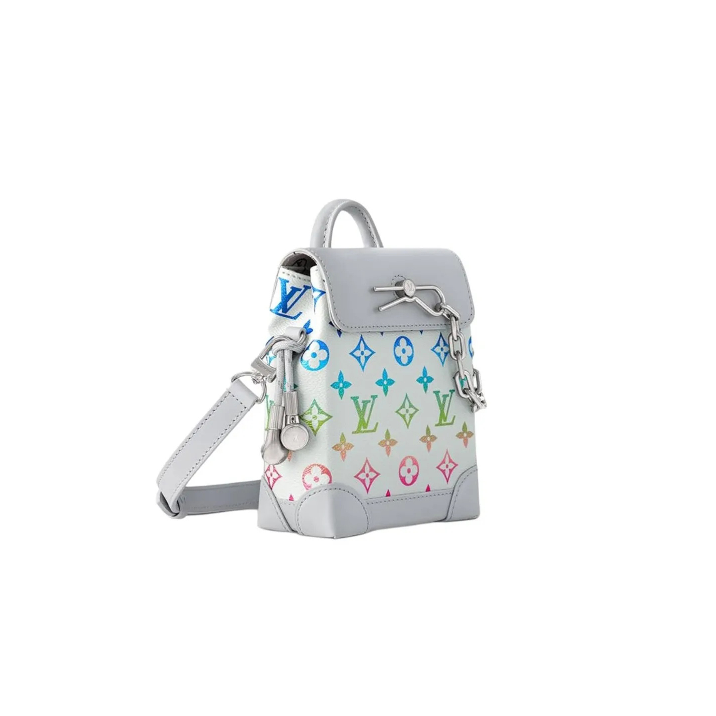 LOUIS VUITTON MASTER NANO STEAMER SHOULDER CROSSBODY BAG M13905 (18*15*7cm)
